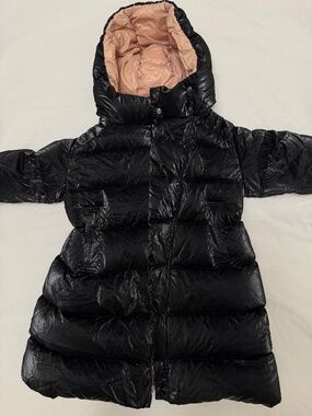 Girl Moncler puffer coat